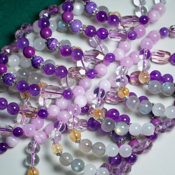 Handmade | Natural Crystal Healing Bracelet - Picture 4 of 7